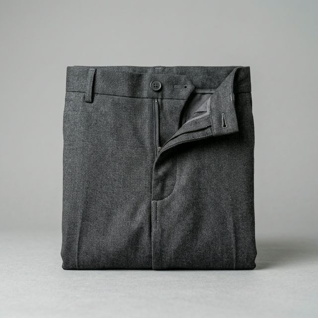 Wool Blend Trousers