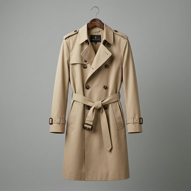 Beige Trench Coat