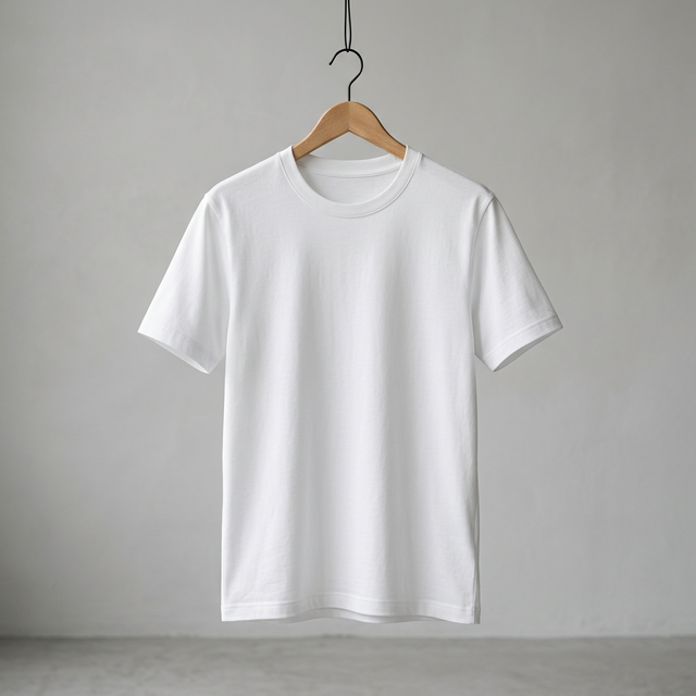 Minimalist White Shirt - Front